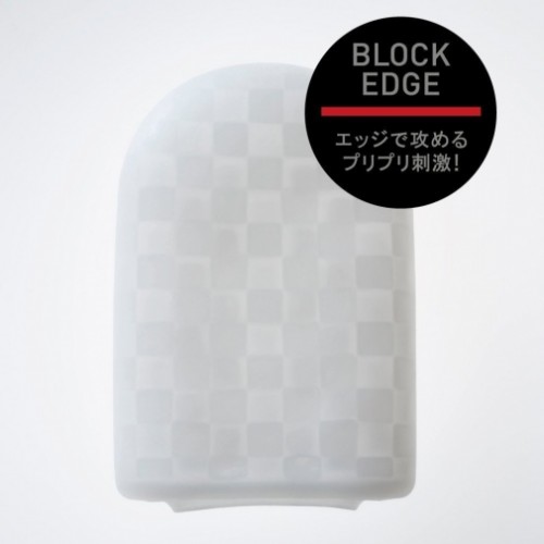Tenga 口袋型自慰套 (黑色 - 方塊冰涼特別版)